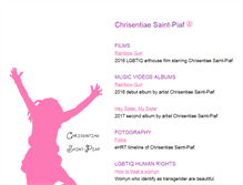 Tablet Screenshot of chrisentiae.com